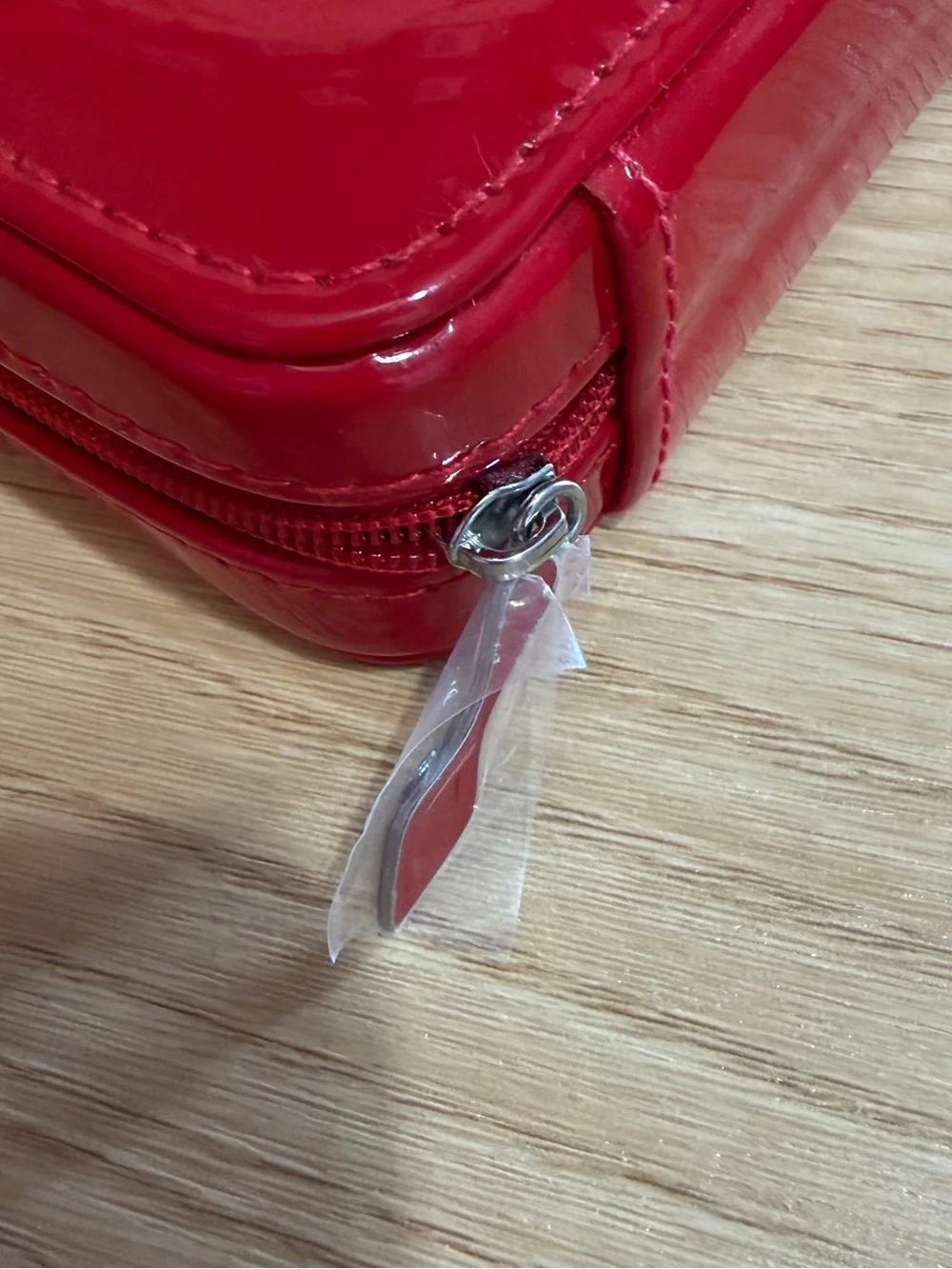 Christian Louboutin Vanity Patent Red Case Exclusive VIP Gift  NEW